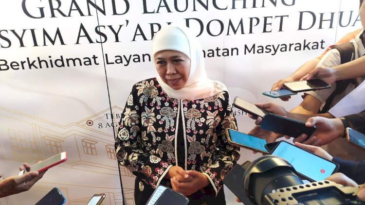 Khofifah Hadiri Peresmian RS Hasyim Asyari Jombang