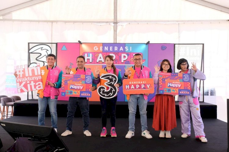 Rangkul GenZ, Tri Sukses Gelar Festival Generasi Happy