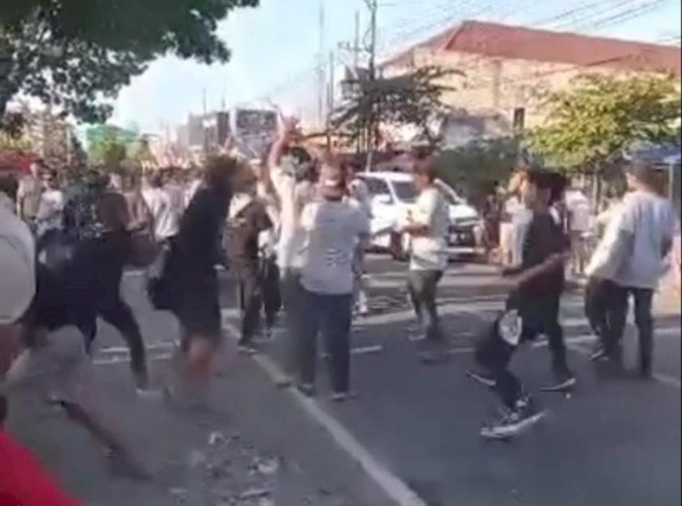 Gerak Jalan di Rogojampi Banyuwangi Ricuh