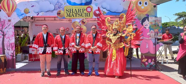 Sharp Gelar Japan Festival di Gresik