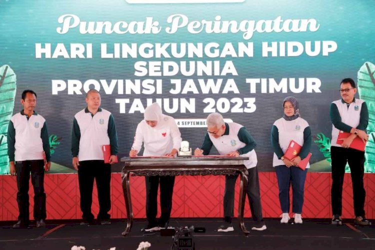 PT Smelting dan Gubernur Jatim Teken MoU Pengendalian Pencemaran dan Kerusakan Lingkungan