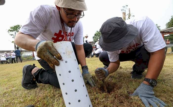 Sampoerna Inisiasi Pembuatan Sumur Biopori di Karawang