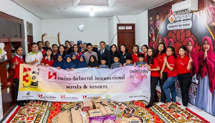 Peringati HUT Ke-36 Tahun, Swiss-Belhotel International Berbagi Kebahagiaan dengan Sesama