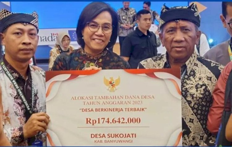 Desa Sukojati Sabet Pengelola Keuangan Terbaik