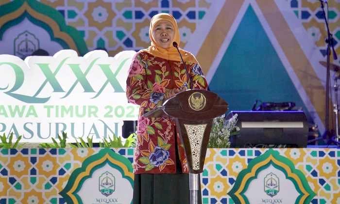 Gubernur Jatim Tutup MTQ XXX, Sampai Bertemu di Jember,  Khofifah Apresiasi Prestasi Kota Pasuruan