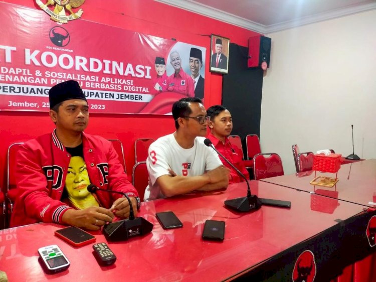 Usung Mahfud Md Jadi Cawapres, DPC PDIP Optimis Menang di Jember