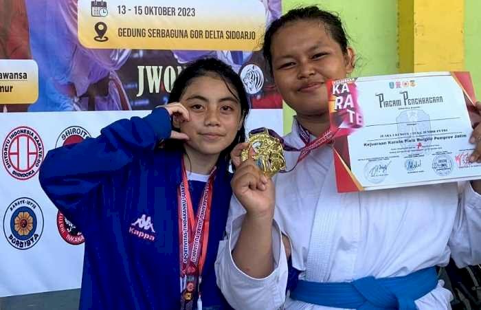 Siswi SMKN 1 Sukorejo Sabet Piala Pemprov dalam Kejuaraan Karate