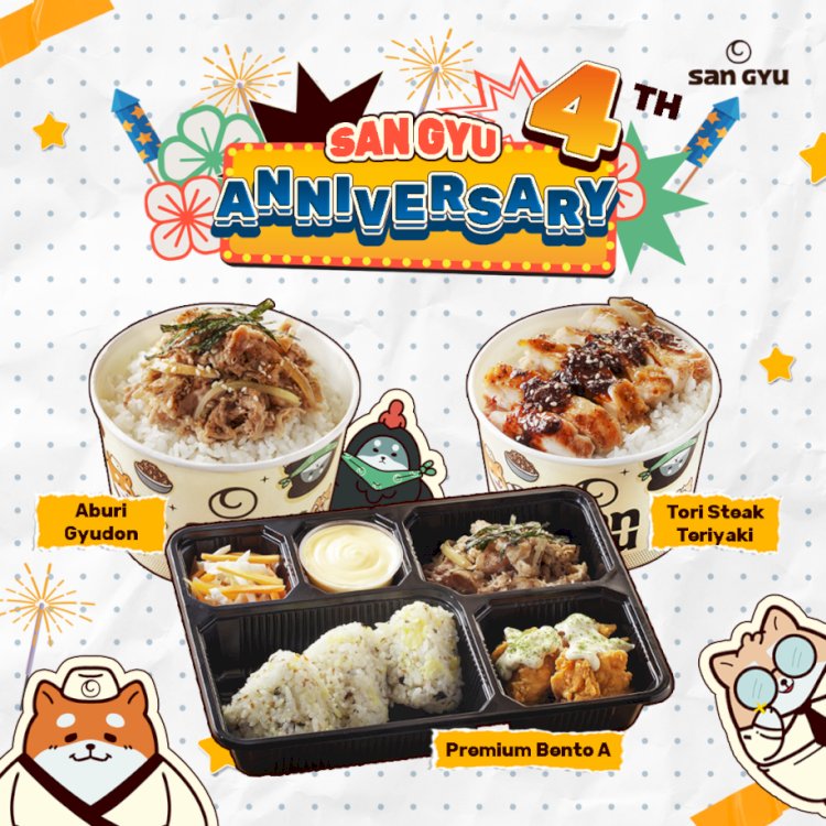 Rayakan Anniversary ke-4, San Gyu Kampanye #IchiNiSanGYU!