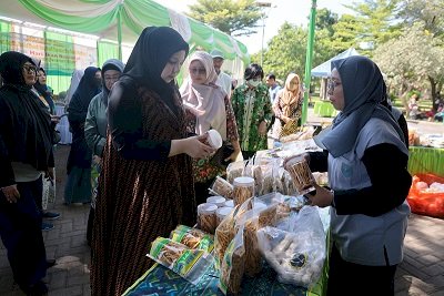 Aminah Hadi Semangati UMKM Pengolah Ikan