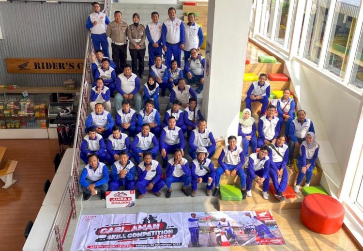 MPM Honda Jatim Gelar Cari Aman Skill Competition 2023