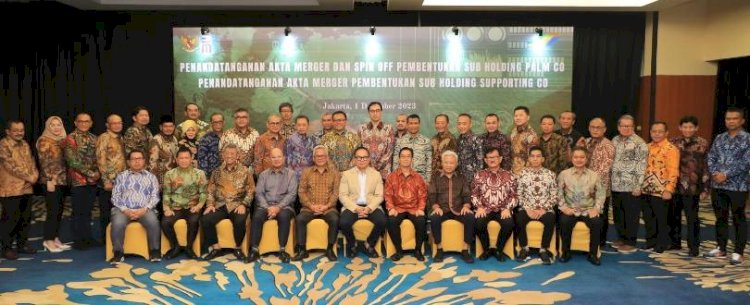 Subholding PalmCo dan SupportingCo Resmi Terbentuk