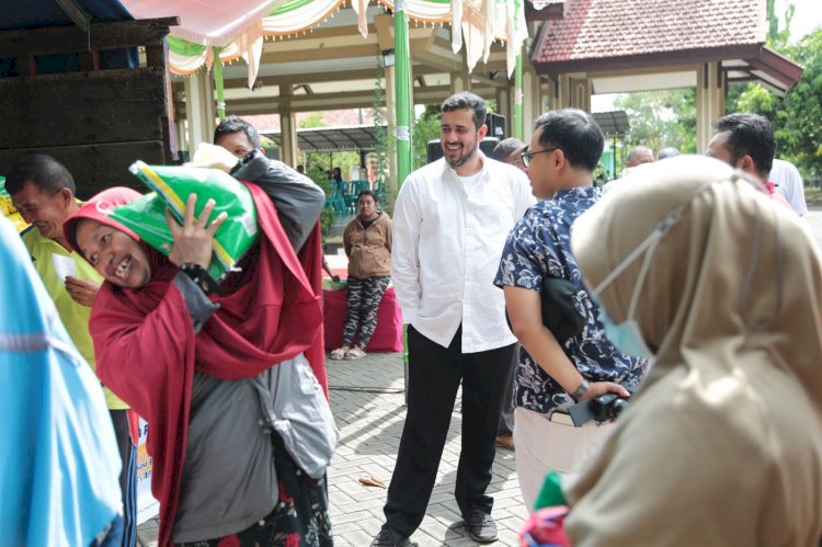 Buka Pasar Murah, Warga Serbu Ribuan Stok Sembako