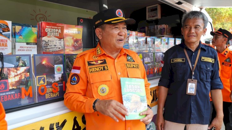 BPBD Resmikan Tenda Edukasi Pendidikan Bencana dan Apel Gelar Logistik