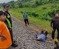 Tersambar KA Tawangalun, Nenek di Glagah Selamat