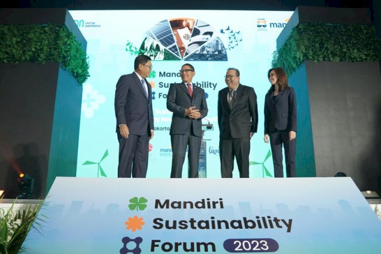 Bank Mandiri Ajak Menuju Ekonomi Berkelanjutan