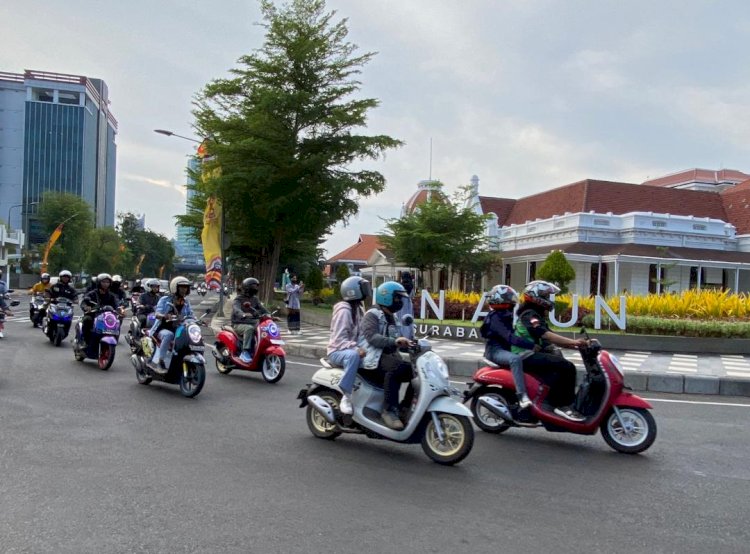 MPM Honda Jatim Sukses Gelar Honda AT Family