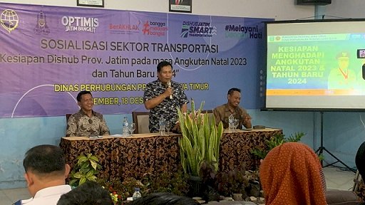 Dishub Jatim Gelar Sosialisasi Sektor Transportasi di Jember