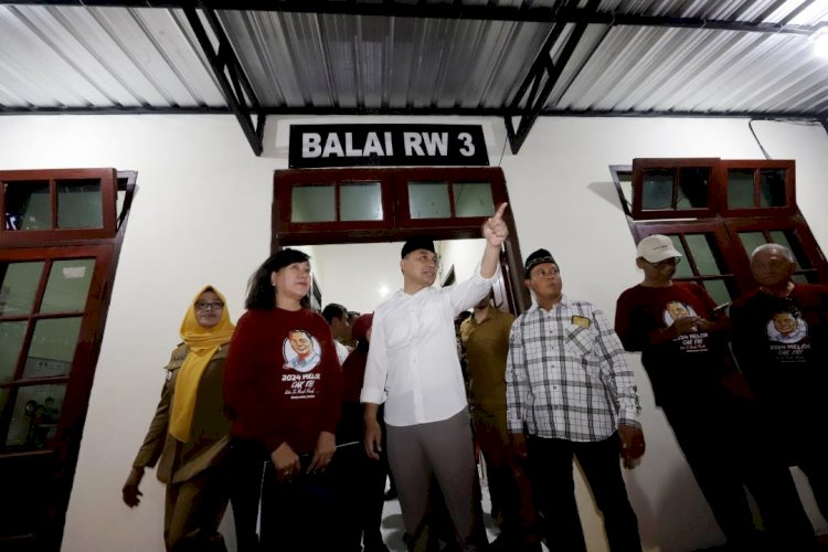 Jadikan Pusat Layanan Publik, Renovasi 1.159 Balai RW