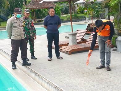 Dua Tamu Tewas di Kolam Renang Hotel Minak Jinggo Glenmore Banyuwangi