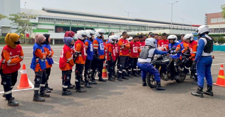 #Cari_Aman Bersama Honda di MPM Safety Riding Center