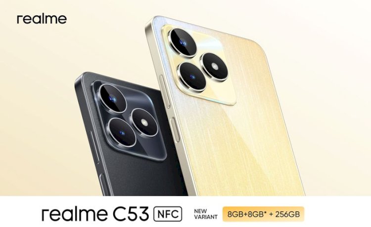 realme C53 Kini Tersedia dalam Varian Memori 16 GB