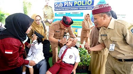 Banyuwangi Lakukan Upaya Pencegahan Kasus Polio