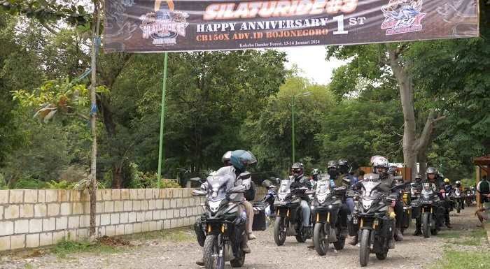 Silaturide #3 Komunitas Honda CB150X Jatim di Bojonegoro