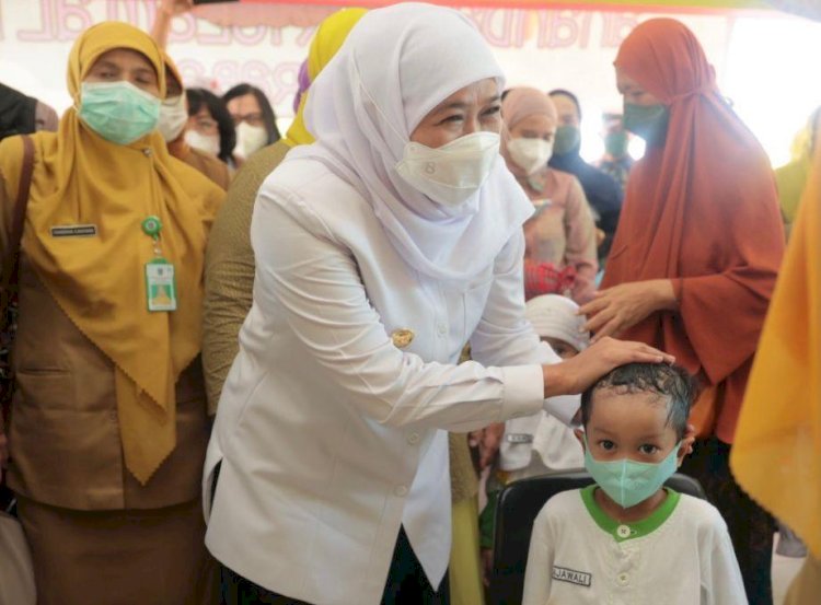 Capaian Sub PIN Polio Jatim Lampaui Target