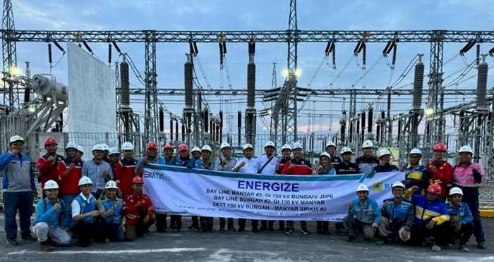 Dukung Perkembangan Kawasan Industri JIIPE, PLN UIP JBTB Rampungkan Pembangunan Infrastruktur Kelistrikan GI 150 kV Bungah dan SKTT 150kV Bungah-Manyar