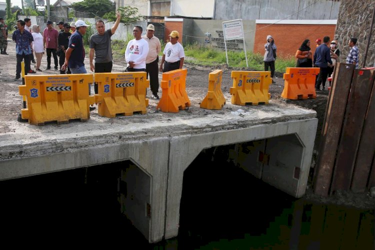 Pengerjaan Box Culvert Babat Jerawat-Benowo Dimulai