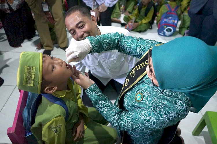 Sub PIN Polio Putaran Kedua Melebihi Target