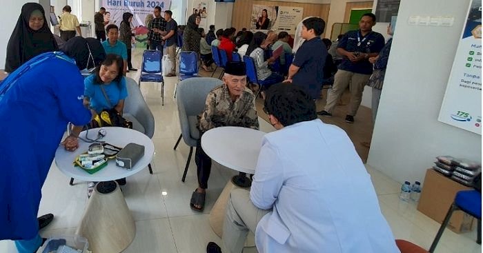 Peringati May Day Tahun 2024, BPJS Ketenagakerjaan Blitar Gelar Pemeriksaan Kesehatan Gratis