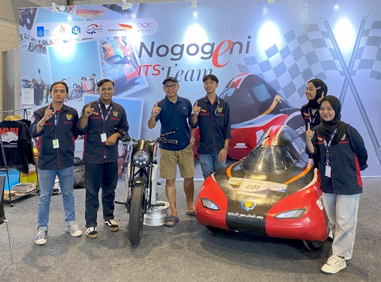 Tim Nogogeni ITS Tampil di Periklindo Electric Vehicle Show 2024