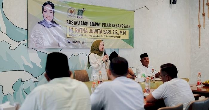 Ratna Juwita Sari Sosialisasi Empat Pilar Kebangsaan MPR RI di Tuban