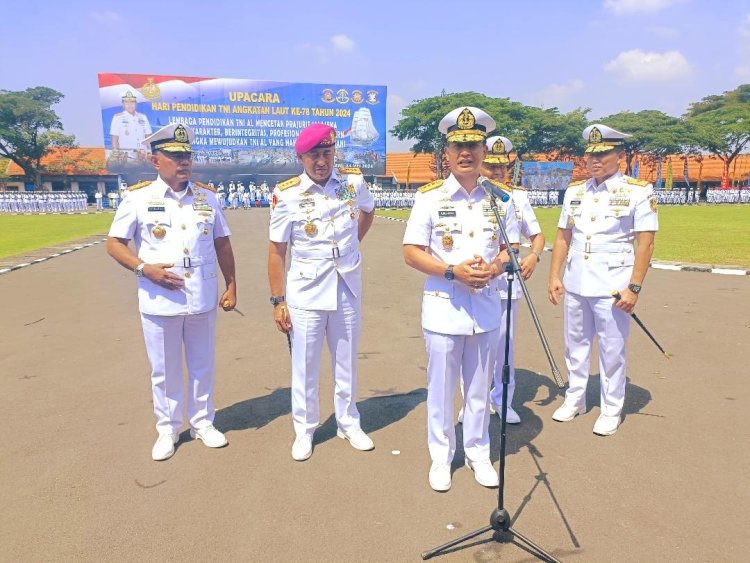 Hardikal ke-78, TNI AL Cetak Prajurit Profesional dan Modern