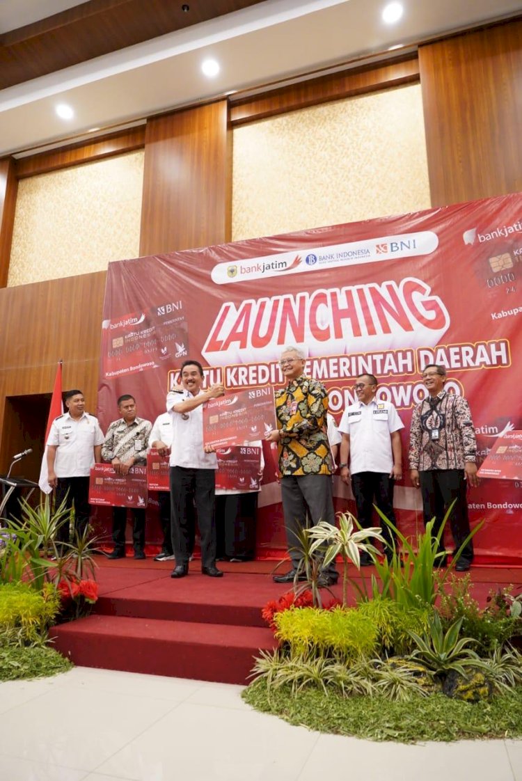 Pemkab Bondowoso dan Bank Jatim Launching KKPD