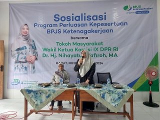 BPJS Ketenagakerjaan Cabang Banyuwangi Sosialisasi Program Jaminan Sosial Bersama Anggota DPR