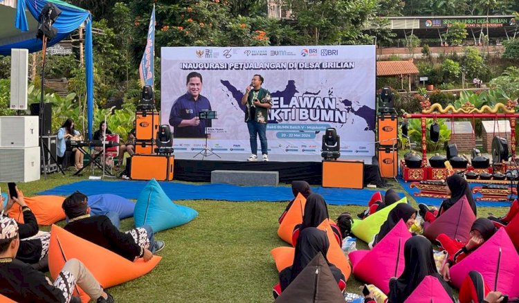 BRI RO Surabaya Gelar Program Relawan Bakti BUMN 2024 di Trawas Mojokerto