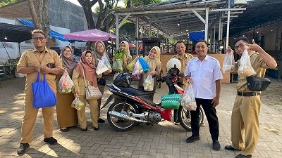 Aktivitas Jual Beli di Area Relokasi Pasar Banyuwangi Mulai Ramai