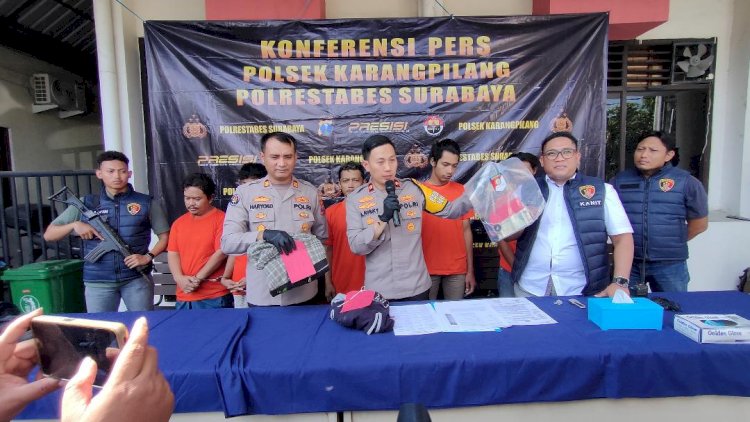 Komplotan Curanmor 21 TKP Ditangkap saat Dorong Motor Curian