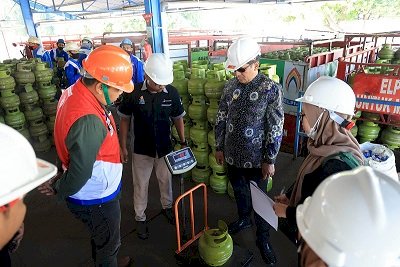 Pemkot dan Pertamina Patra Niaga Sidak SPBE LPG