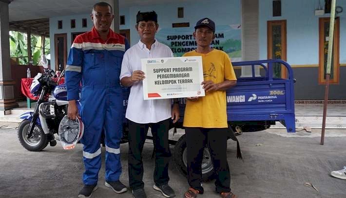  Sinergi Lintas Stakeholder, Pertamina Kembangkan Kelompok Ternak Desa Ketapang