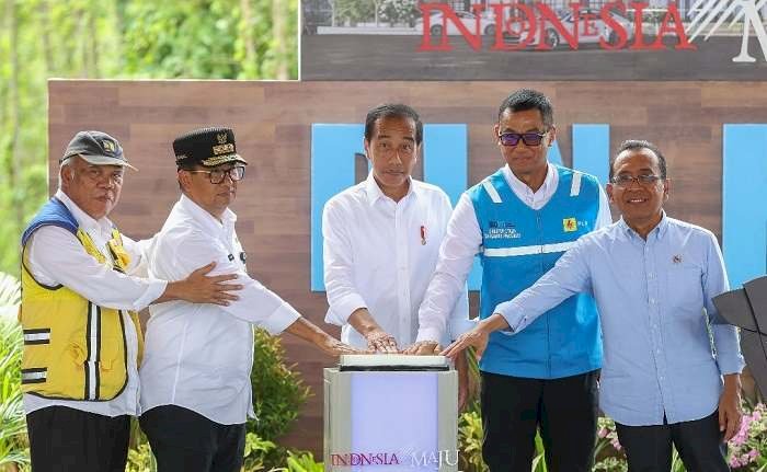 Presiden Groundbreaking Pembangunan PLN Hub, Pusat Ekosistem Transisi Energi dan Layanan Digital di Jantung IKN 