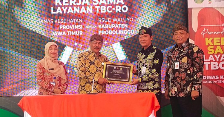 Plh Bupati Heri Resmikan TBC-RO di Waluyo Jati