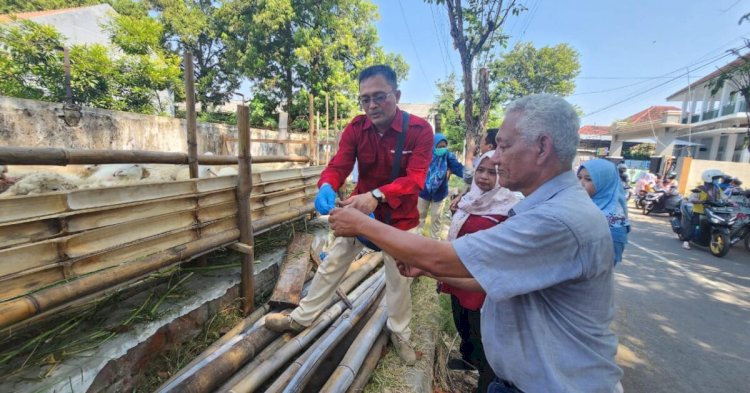 Disperta Gerilya Keliling ke Pedagang Pinggir Jalan