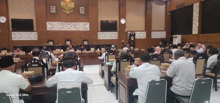 Bahas Soal LKPJ Wali Kota Tahun 2023, Tim Banggar DPRD Pertanyakan Program Pencapaian Wali kota