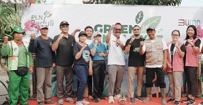 Program Employee Green Involvement Peringati  HLH Internasional , Srikandi PLN UIP JBTB Bersih-bersih Sungai Tukad Mati Patasari  