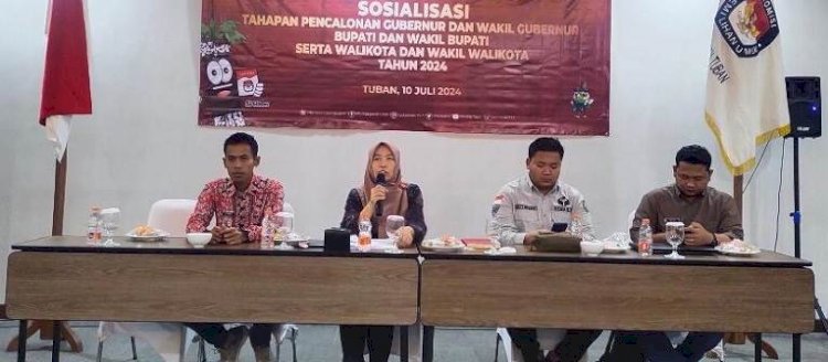 KPU Tuban Mulai Sosialisasi Tahapan Pilkada 2024