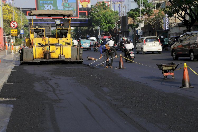 Pengaspalan di Pusat Kota Mulai Juli-Agustus 2024