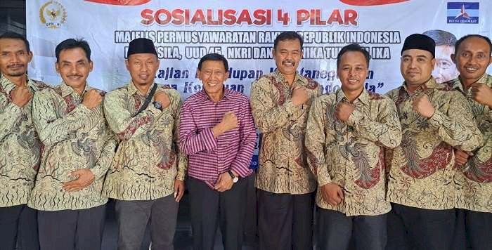 Guntur Sasono Kembali Gelar Sosialisasi Empat Pilar, Ajak Masyarakat Madiun Mengamalkan Empat Pilar Kebangsaan  